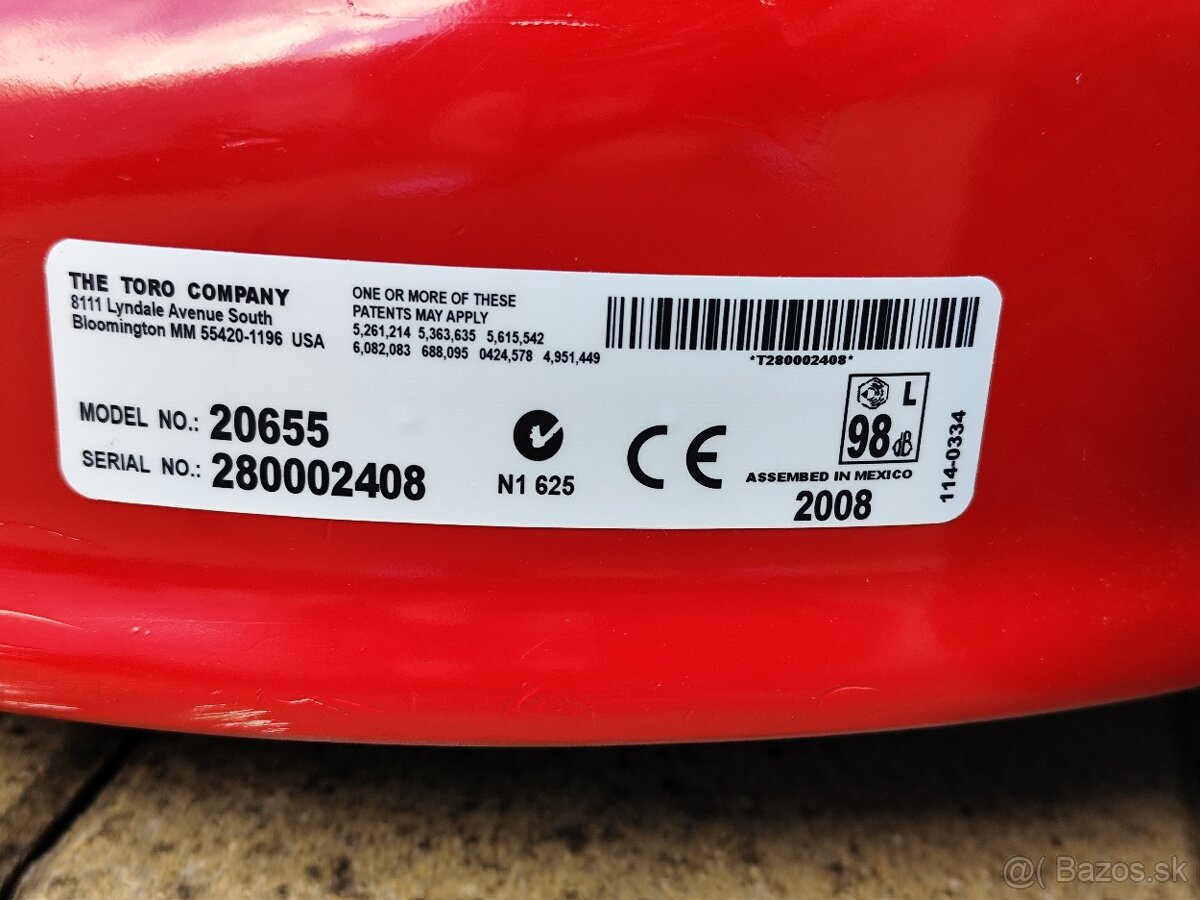 Kosačka Husqvarna,TORO - 12