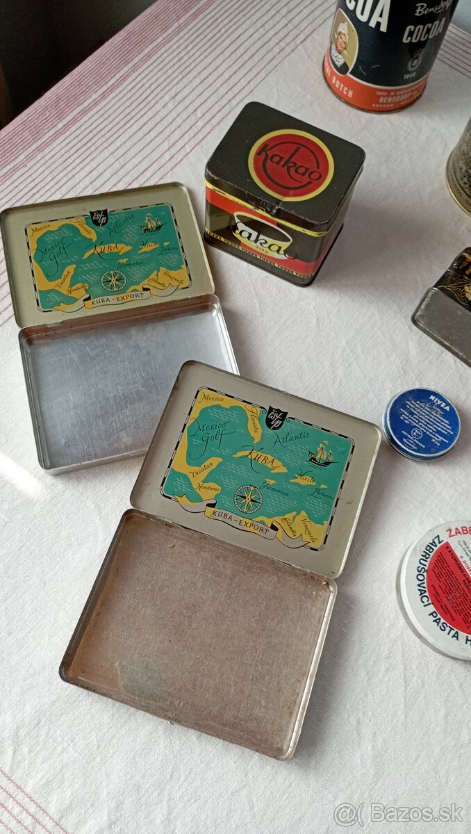 Plechovky retro - 12