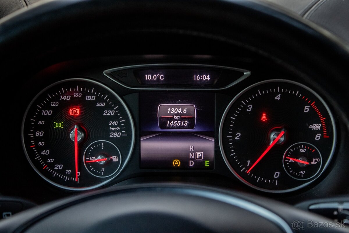 Mercedes-Benz B trieda 180 d / SVK / NELAKOVANÉ / FULL SERVI - 12