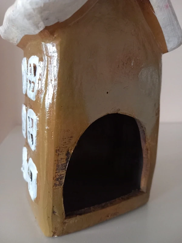 Keramický domček na čajovku 20,5x11,5x7,5 cm - 12