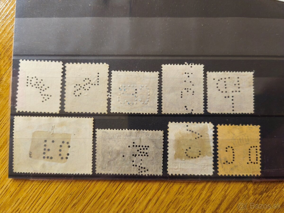 Známkové perfiny - 12