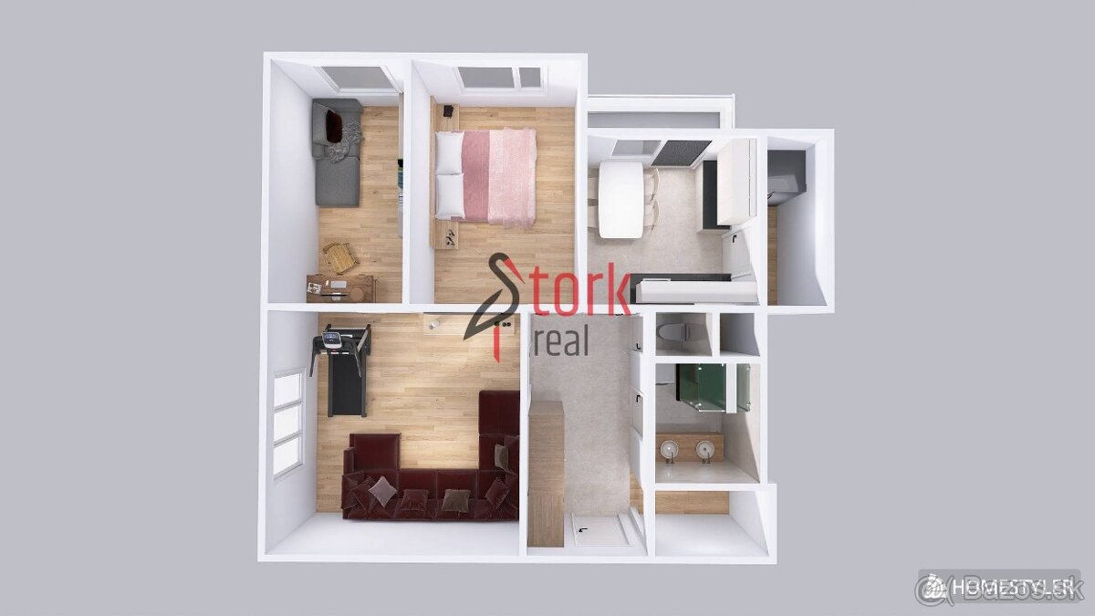 Príjemný 3i BYT s loggiou v Považskej Bystrici - 12