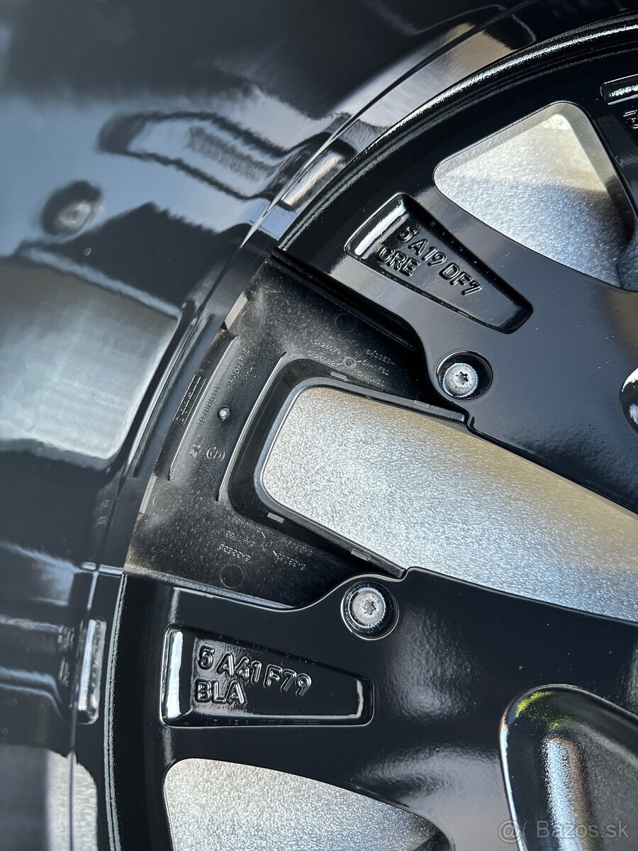 ✅ BMW originálna sada diskov r21 G70 i7 X3 G45 909M Black ✅ - 12