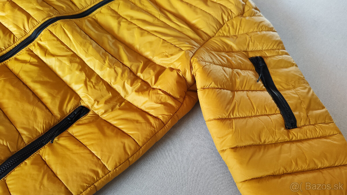 Žltá bomber bunda - 12