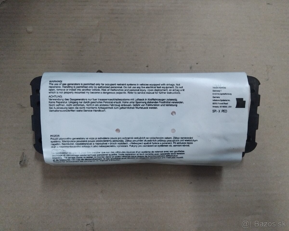 airbagy, pásy Octavia 2 facelift - 12