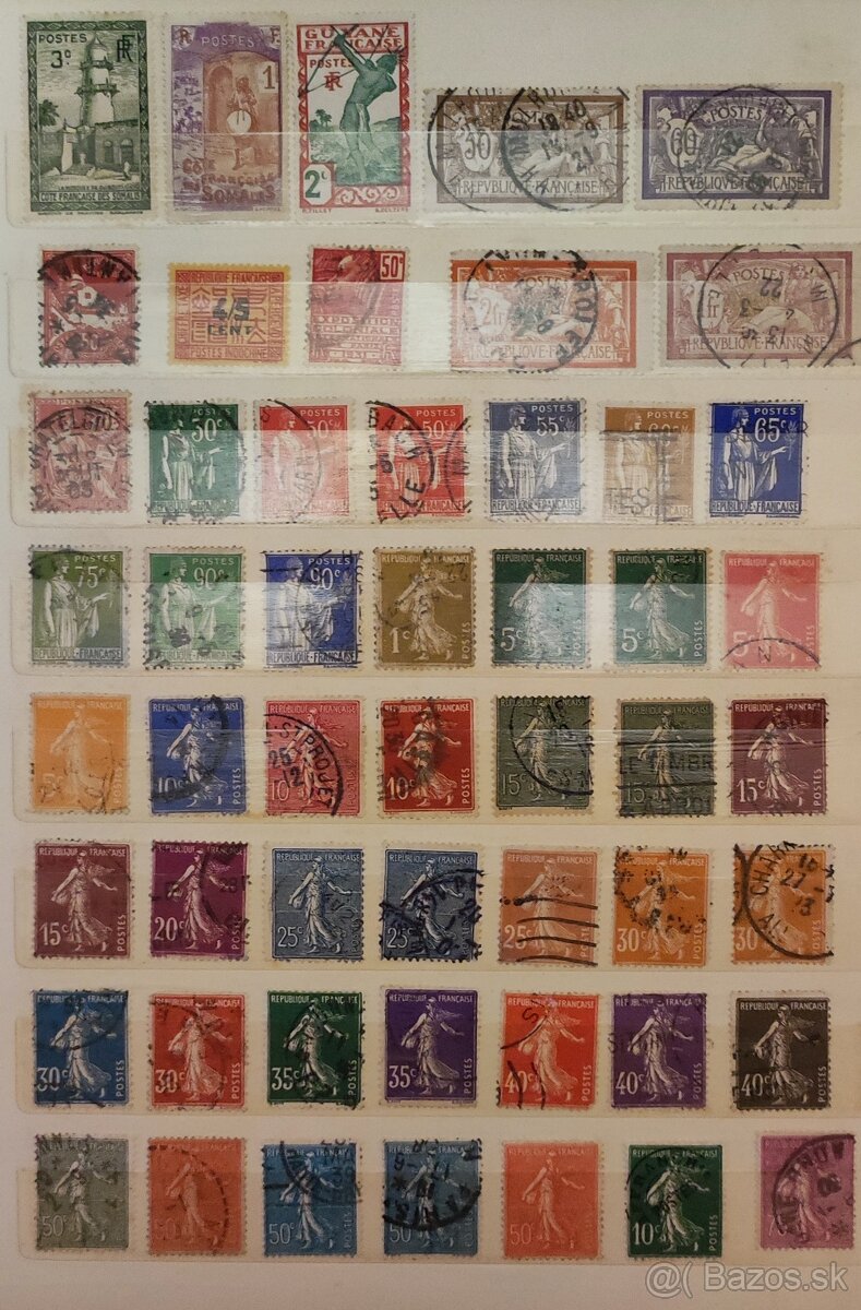 Poštové známky -Mix - 12