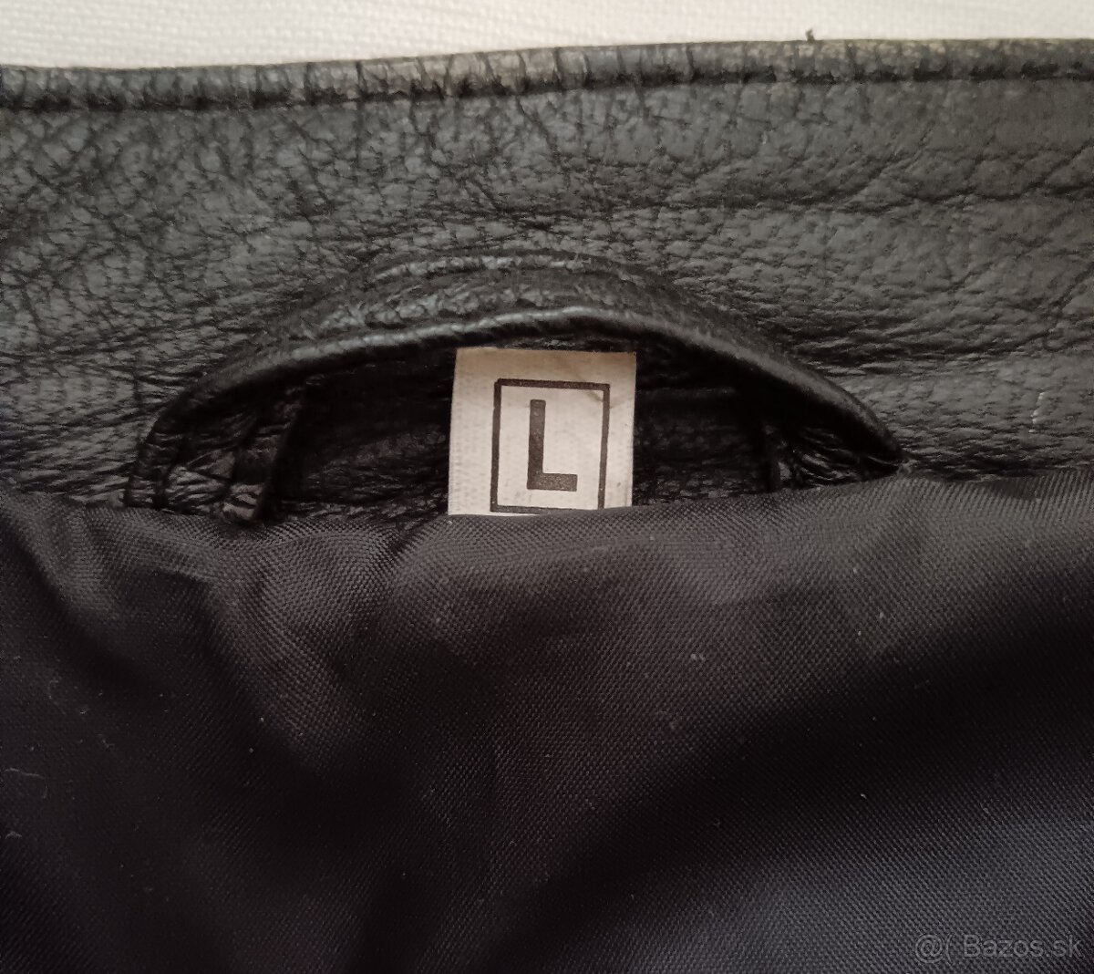 Pánska kožená bunda veľ.L-nová - 12