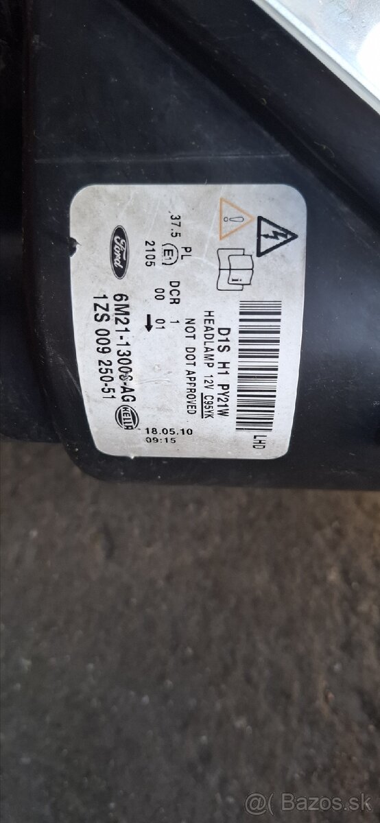 Bi - xenony s natáčaním Ford S-Max , Ford Galaxy - 12