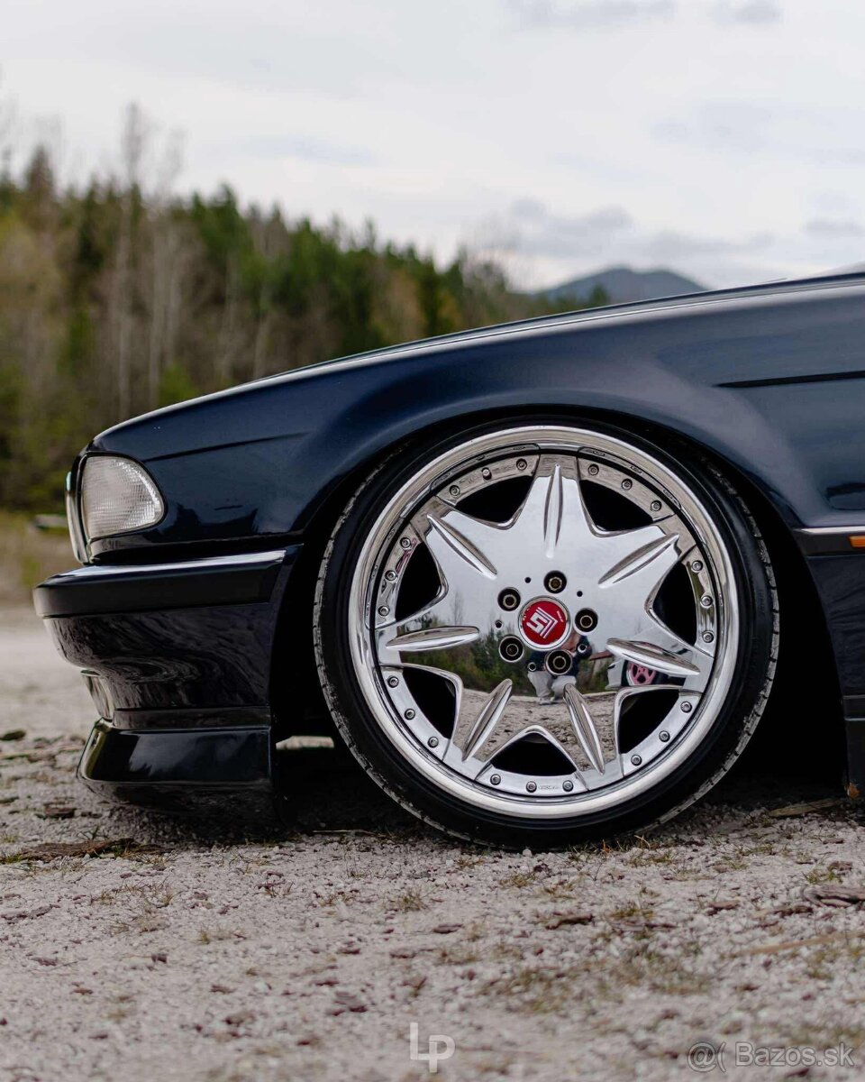 BMW E38 740i drift/stance car (ex Don Musk) - 12