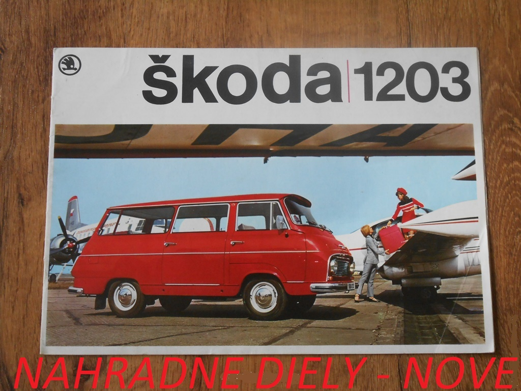 PREDAM ND NA SKODU FELICIA, FAVORIT, S 105, 120, SKODA 1203 - 12