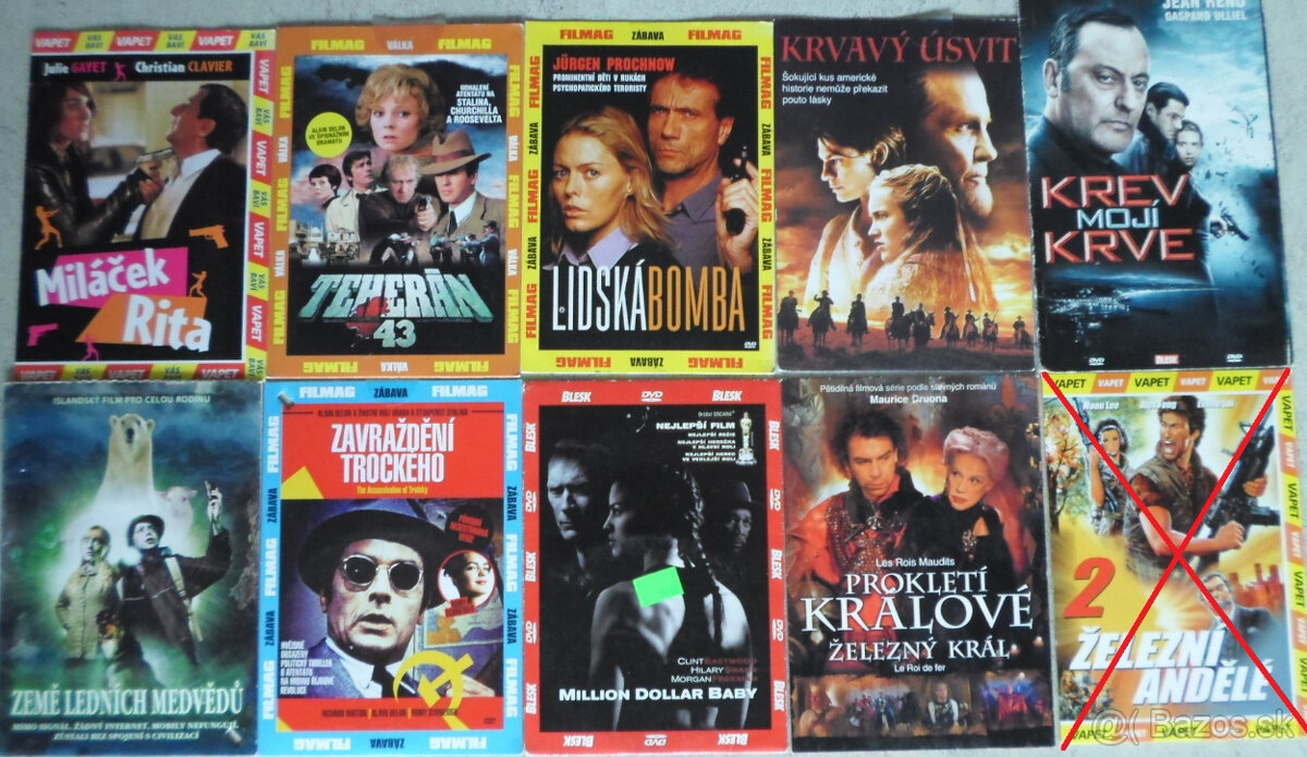 ♦️ DVD - FILMY - ORIGINÁLY ♦️ - 12