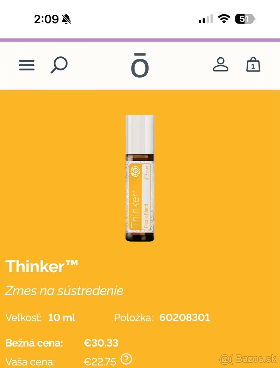 Nové, neotvorené esenciálne oleje dōTERRA za členské ceny - 12