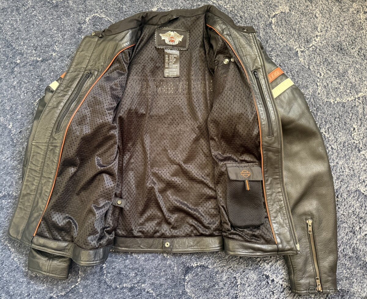 HARLEY DAVIDSON® dámská kožená bunda L - 12