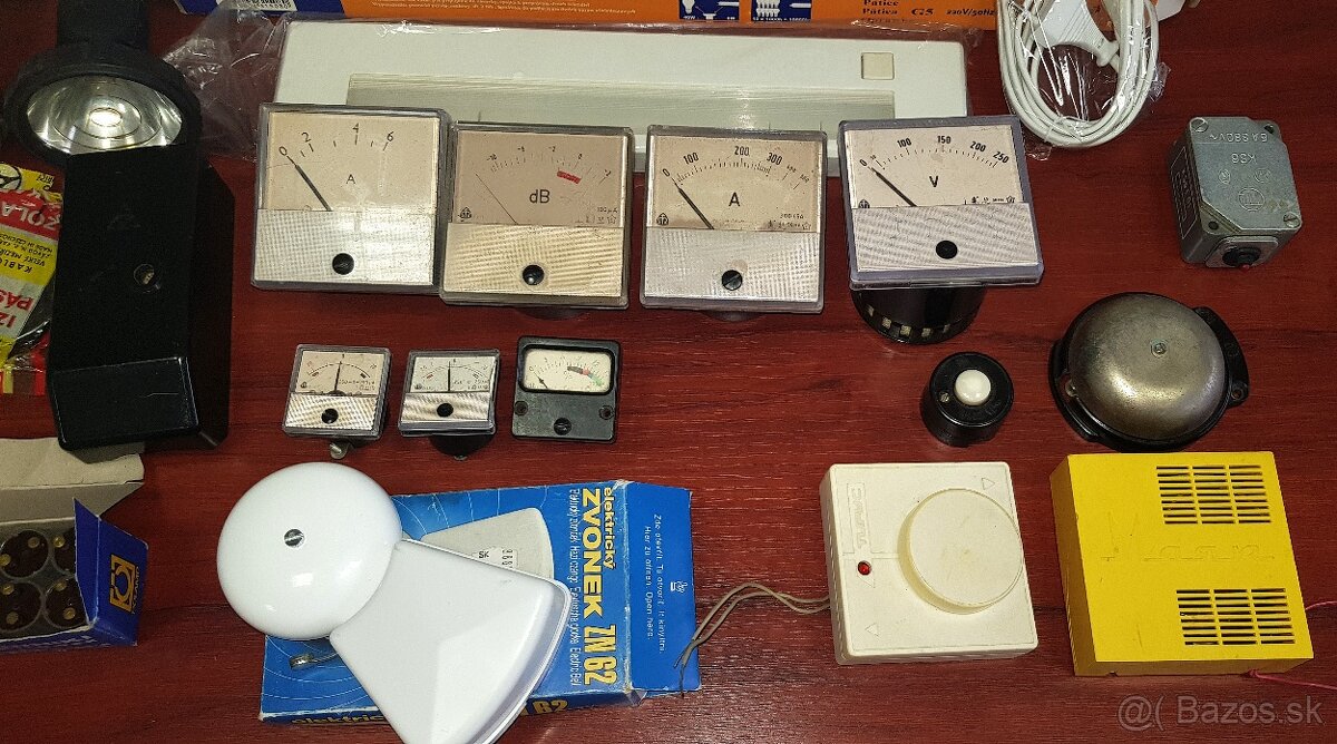 Elektro rôzne,stare - 12