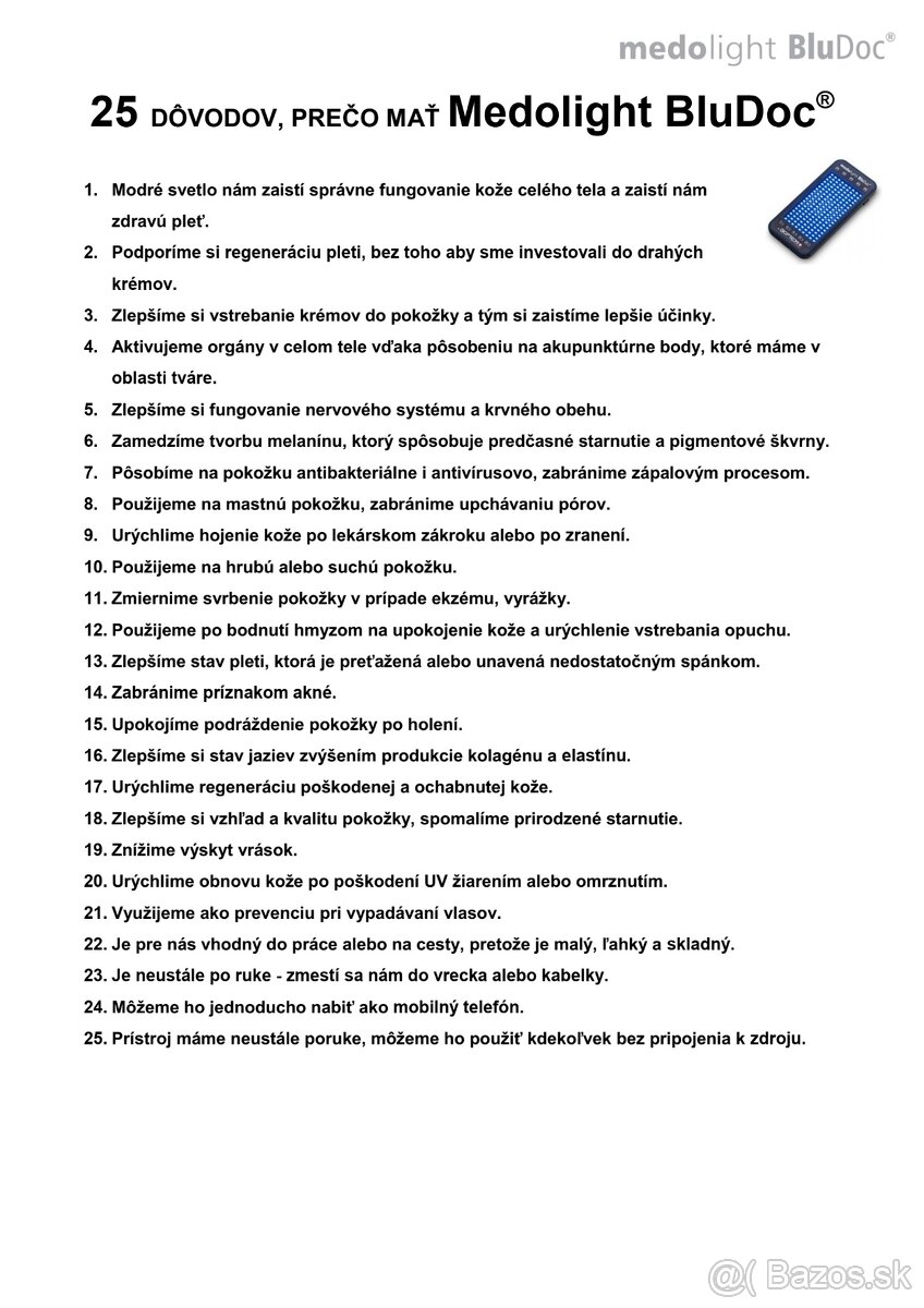 Zepter- Medolight BluDoc s puzdrom - 12