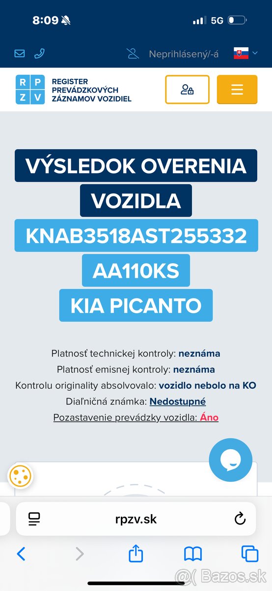 KIA PICANTO 1,0 DPi AMT5 SILVER 46kW/63k - 12
