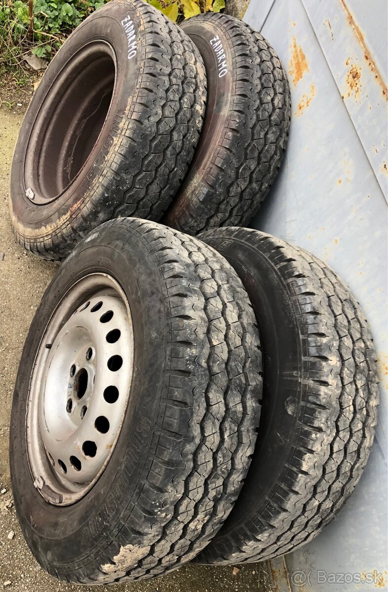 BRIDGESTONE 195/70 R15C letné - 12