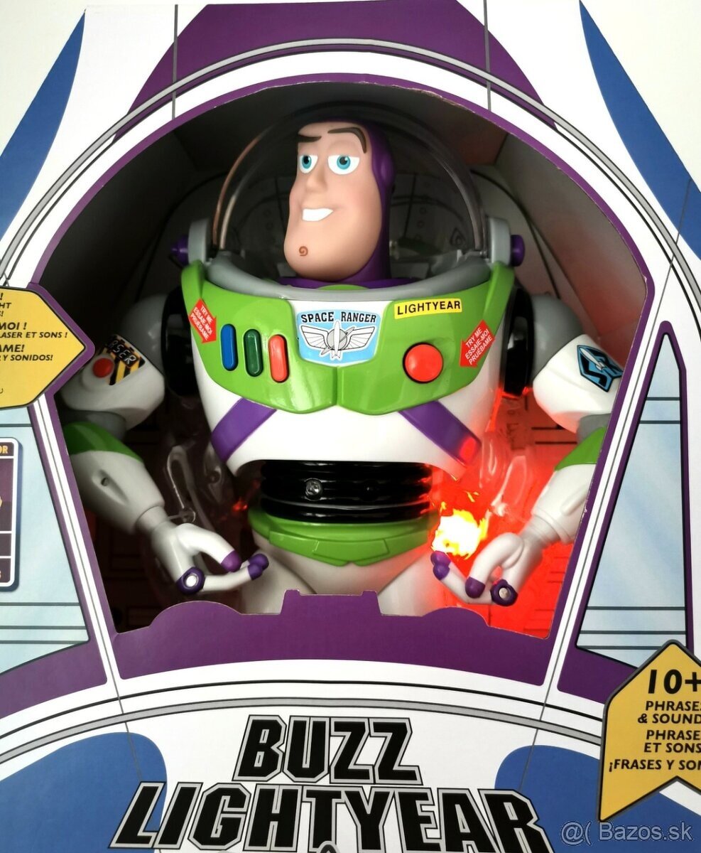 Buzz Lightyear TOY STORY hračka original Disney - 12