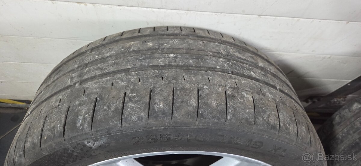 Letné kolesá originál Audi 5x112 255/40R19 - 12