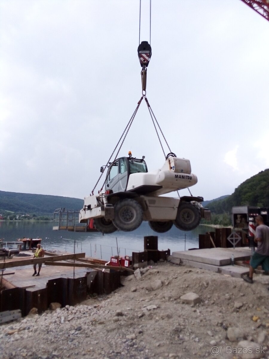 Manitou mrt teleskopické manipulátory. - 12