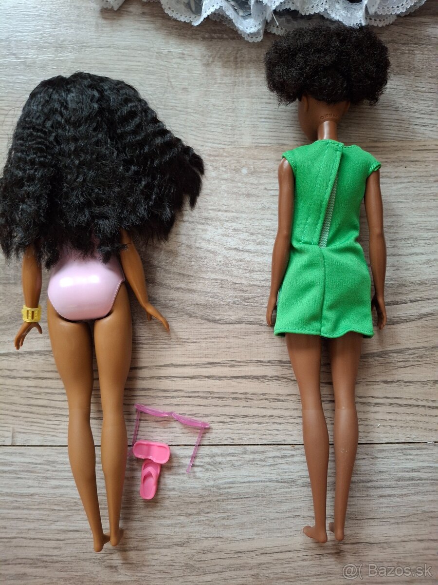 Nová bábika Barbie Extra, Color Reveal, černoška - 12