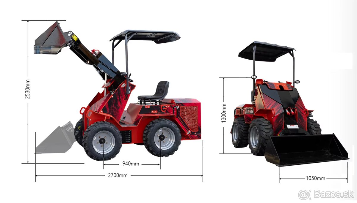 Kolesovy nakladac smykovy - 12