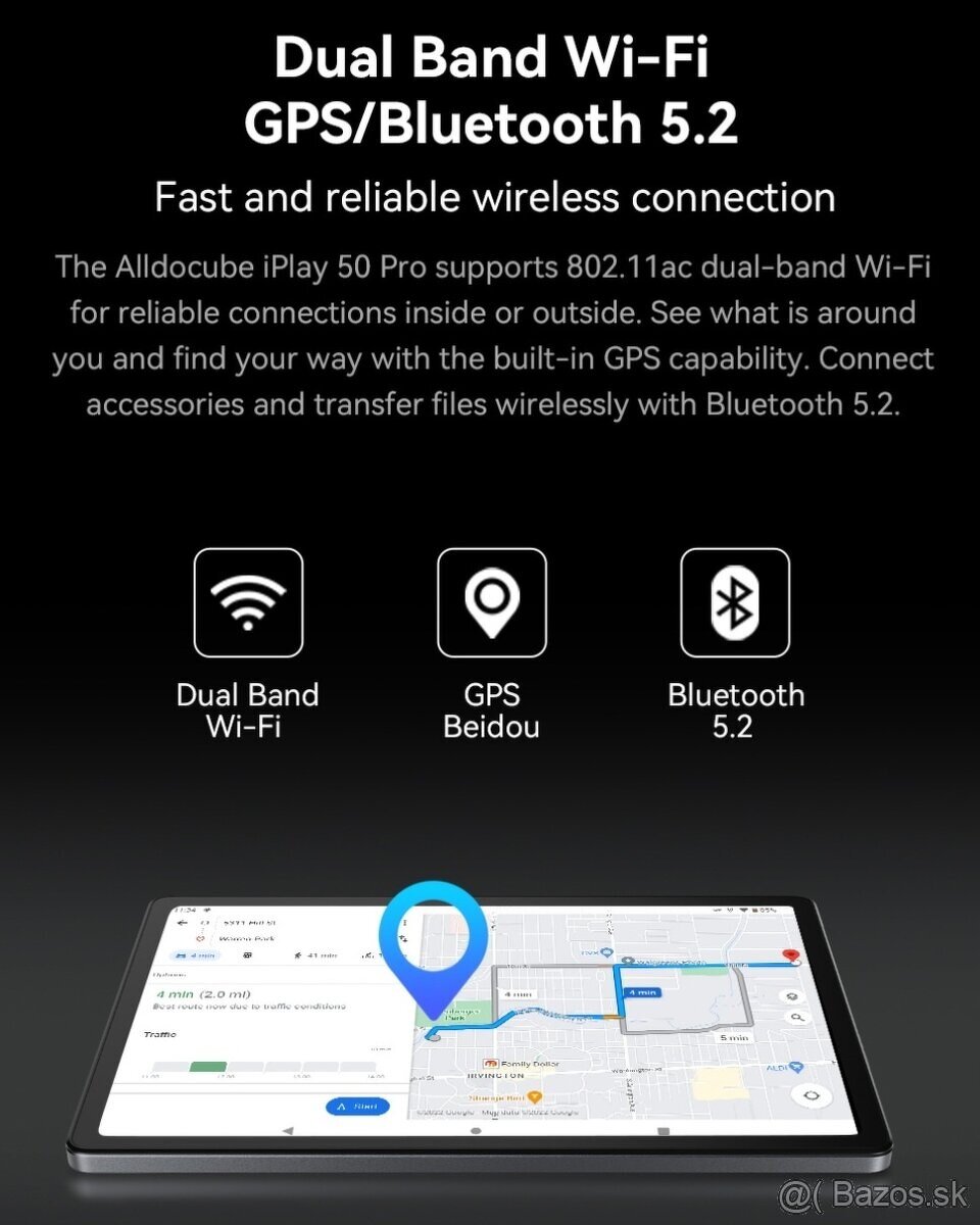 Kvalitný Tablet Alldocube iPlay 50 Pro WiFi/4G 8/128GB obal - 12