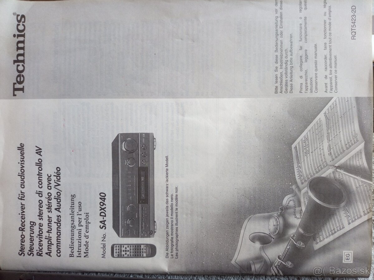 Technics Receiver SA DX 940 - 12