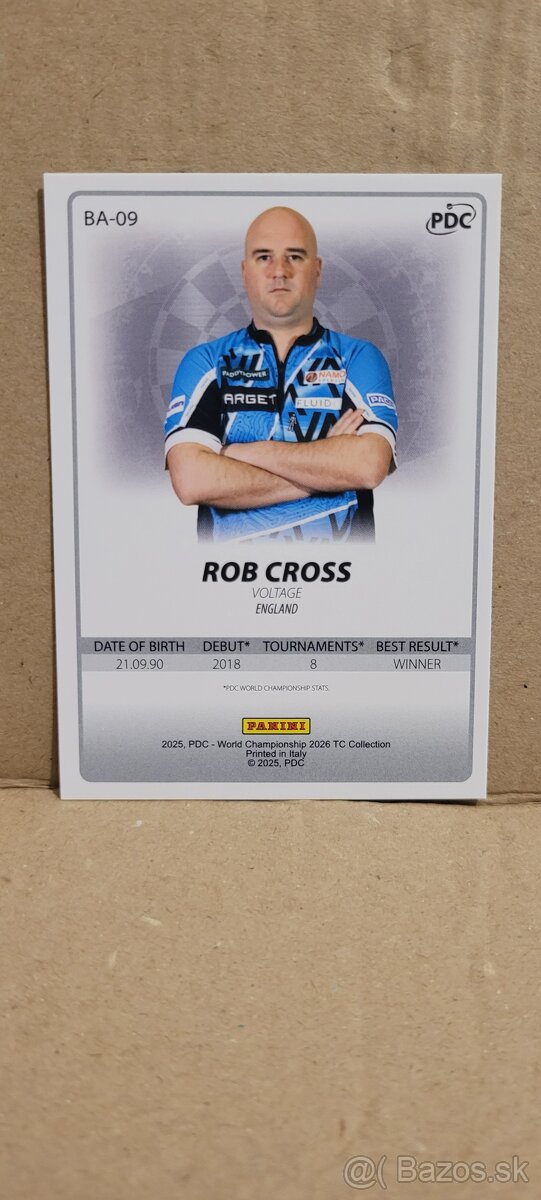 Hráči PDC Darts Šípky #1 2026 - 12