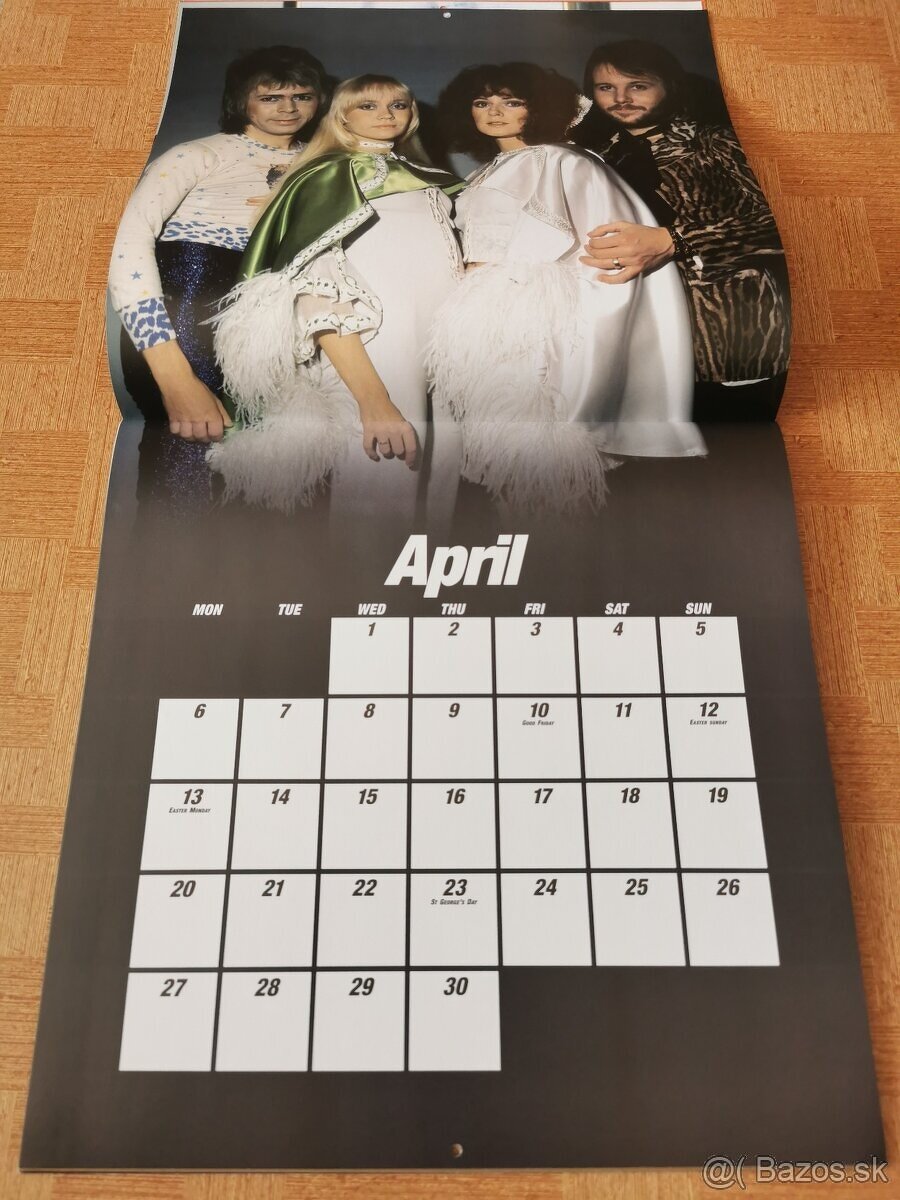 ABBA CALENDAR 2009 - 12