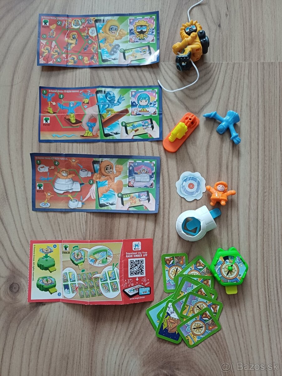 Kinder figurky 1 - 12
