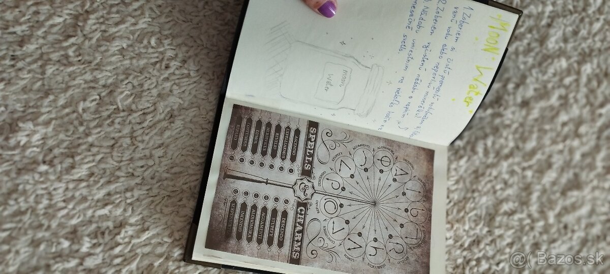 harry potter set (plášť,vajce,prutik,kravata,zlata strela... - 12