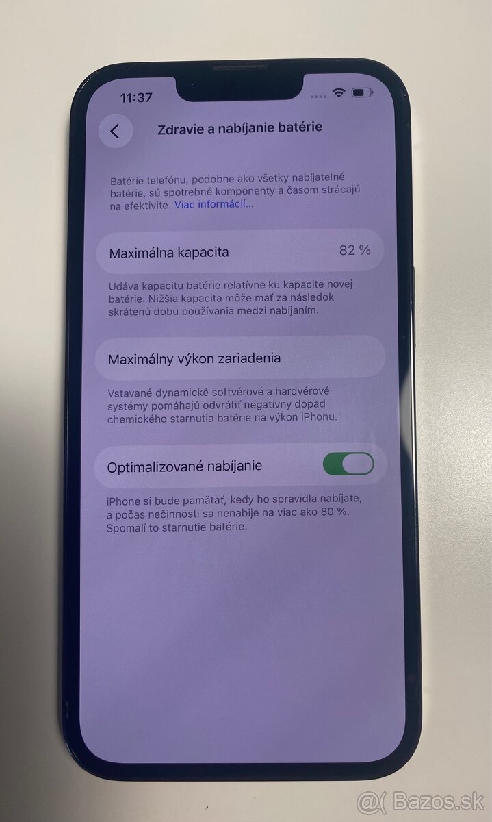 iPhone 13 Pro, batéria 82% - 12