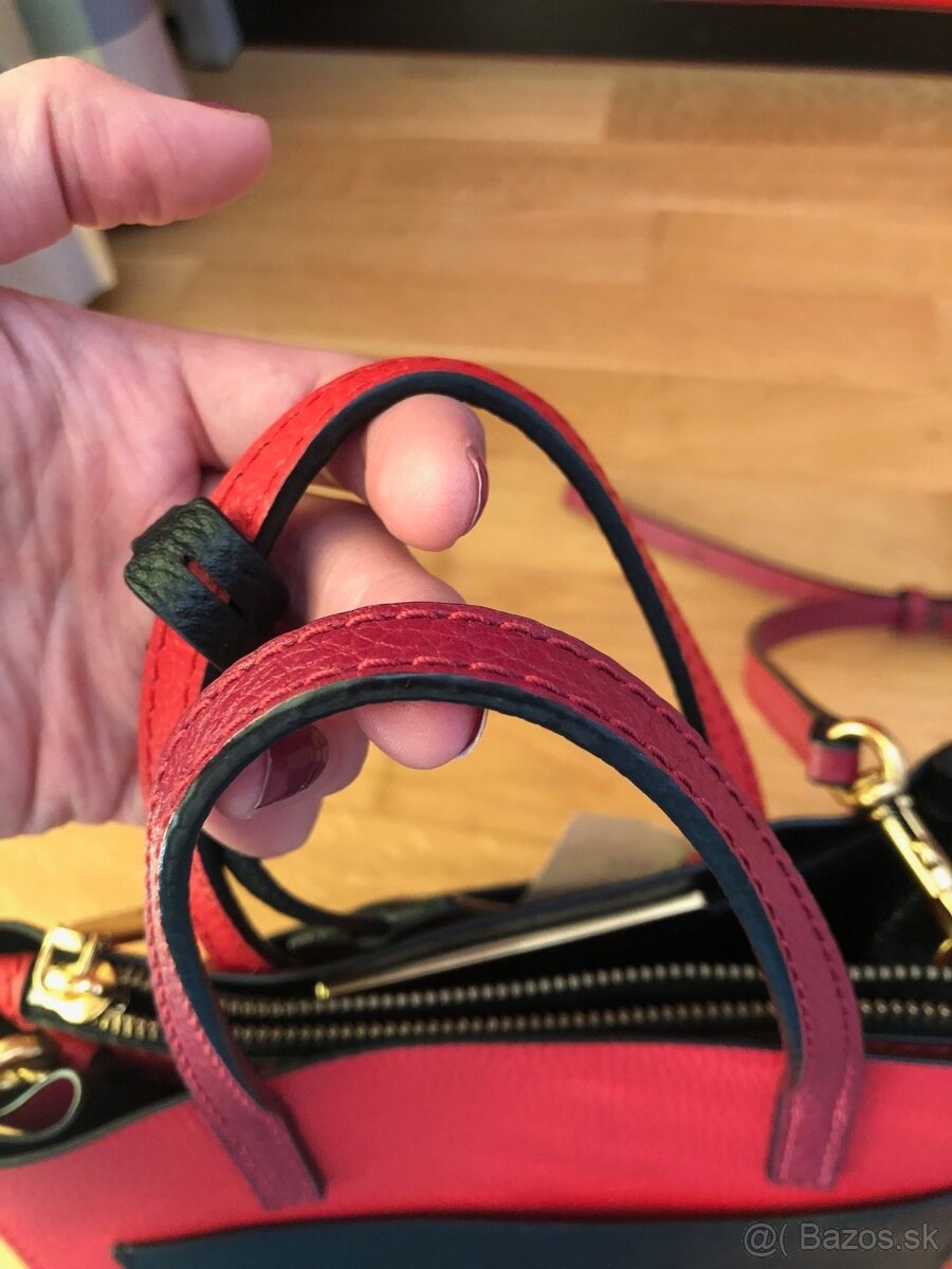 Crossbody menšia kabelka Marc Jacobs Mini Grind pravá koža - 12