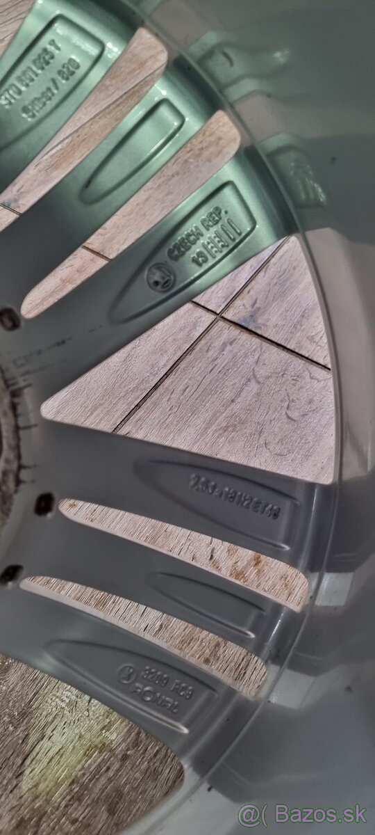 Predám elektrony original Škoda Sirius, 5x112 7,5Jx18 ET 46 - 12