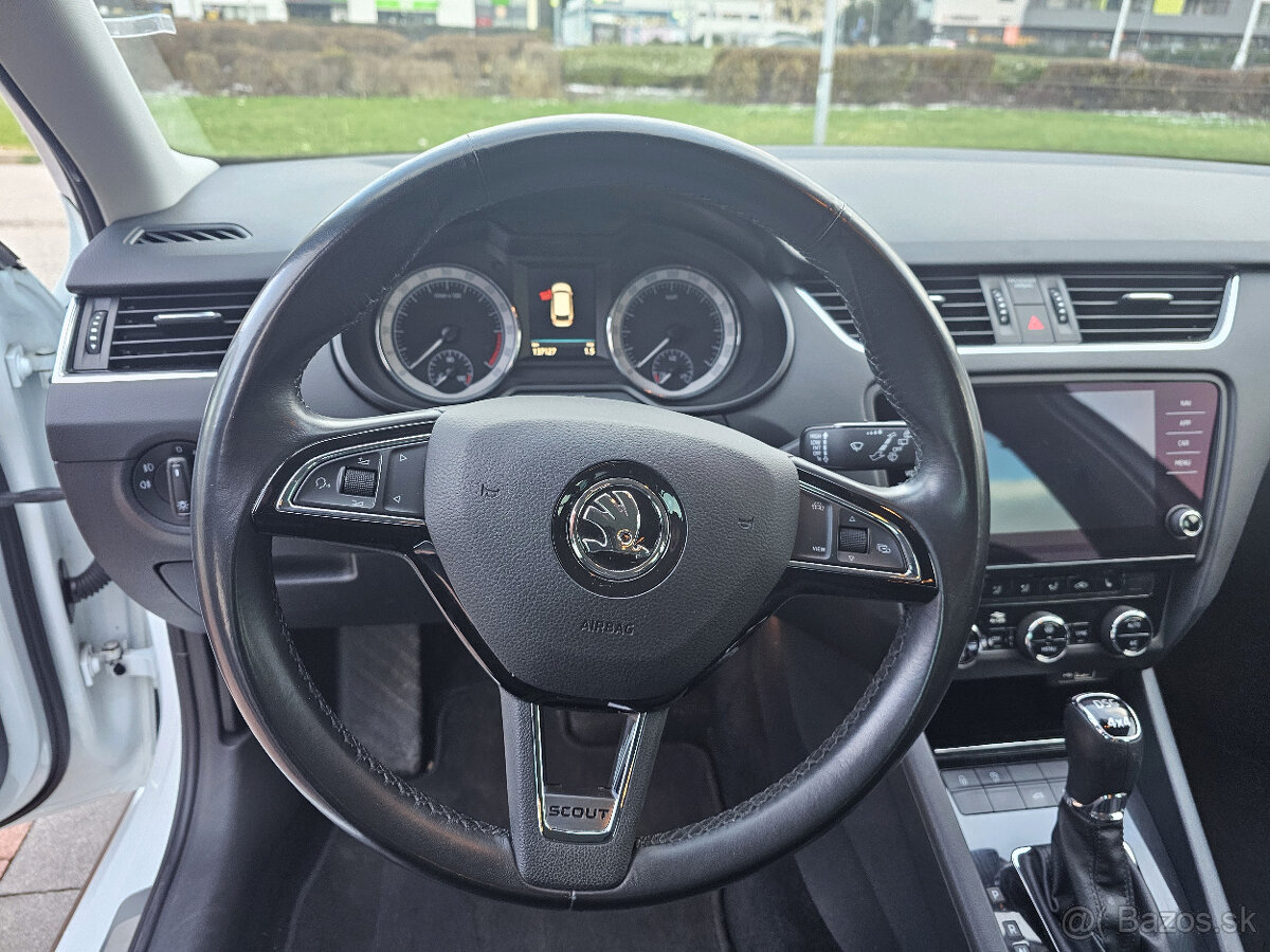 Skoda Octavia Combi Scout 2.0 TDi DSG 4x4 135 kW, r.2019 - 12