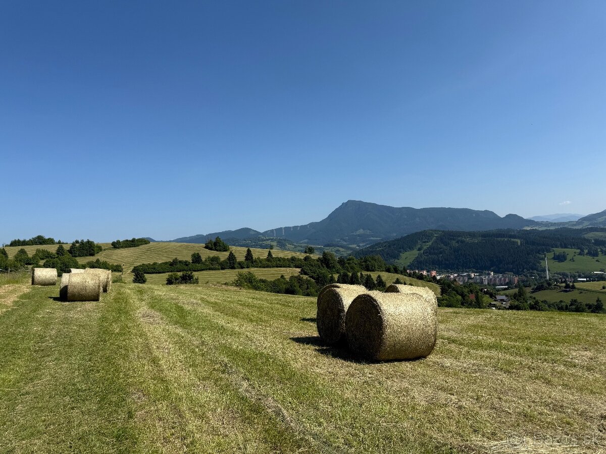 Seno, okrúhle balíky, doprava - 12