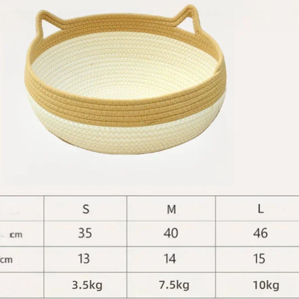 Pelech hniezdo – Biela s hnedou, veľkosť L- do 10 kg. - 12