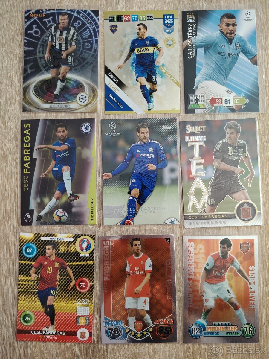 Legendy - futbalové kartičky - 12