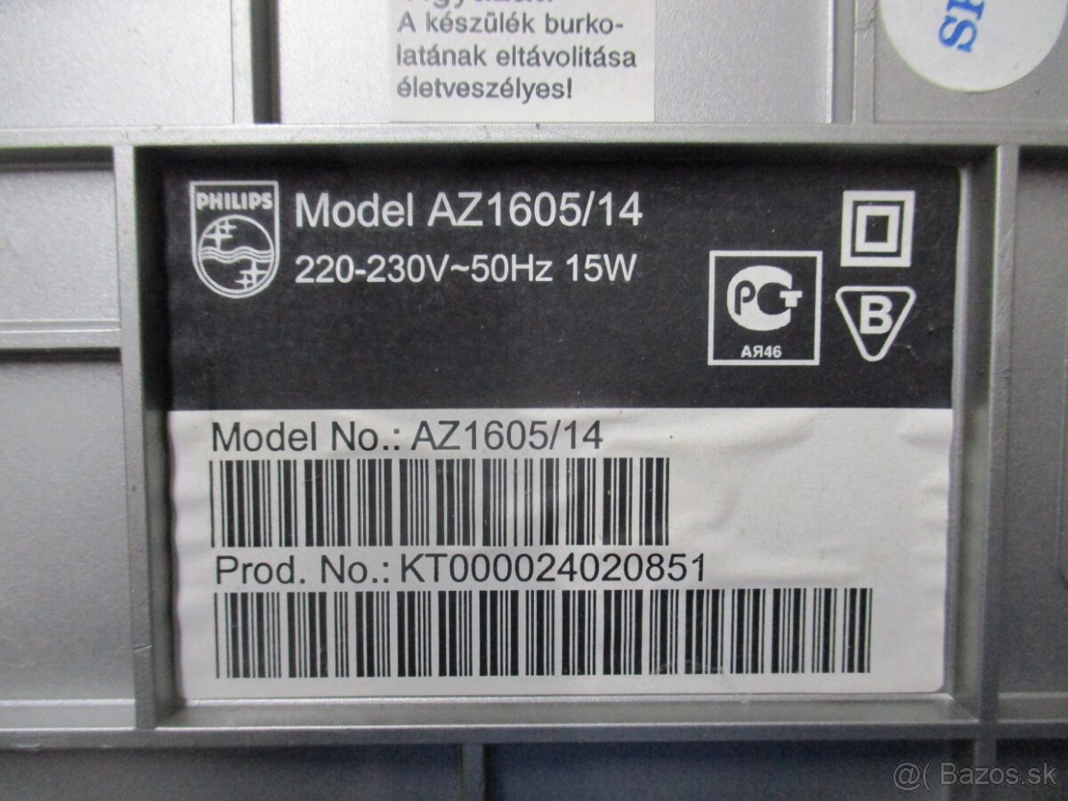 PHILIPS AZ1605/14 - 12