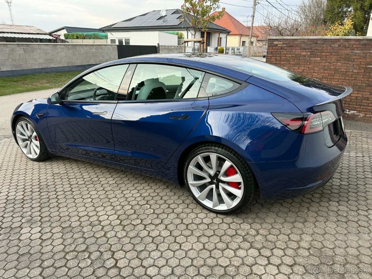 Tesla Model 3 PERFORMANCE FACELIFT-Tepelné 82kWh 393kw AWD M - 12