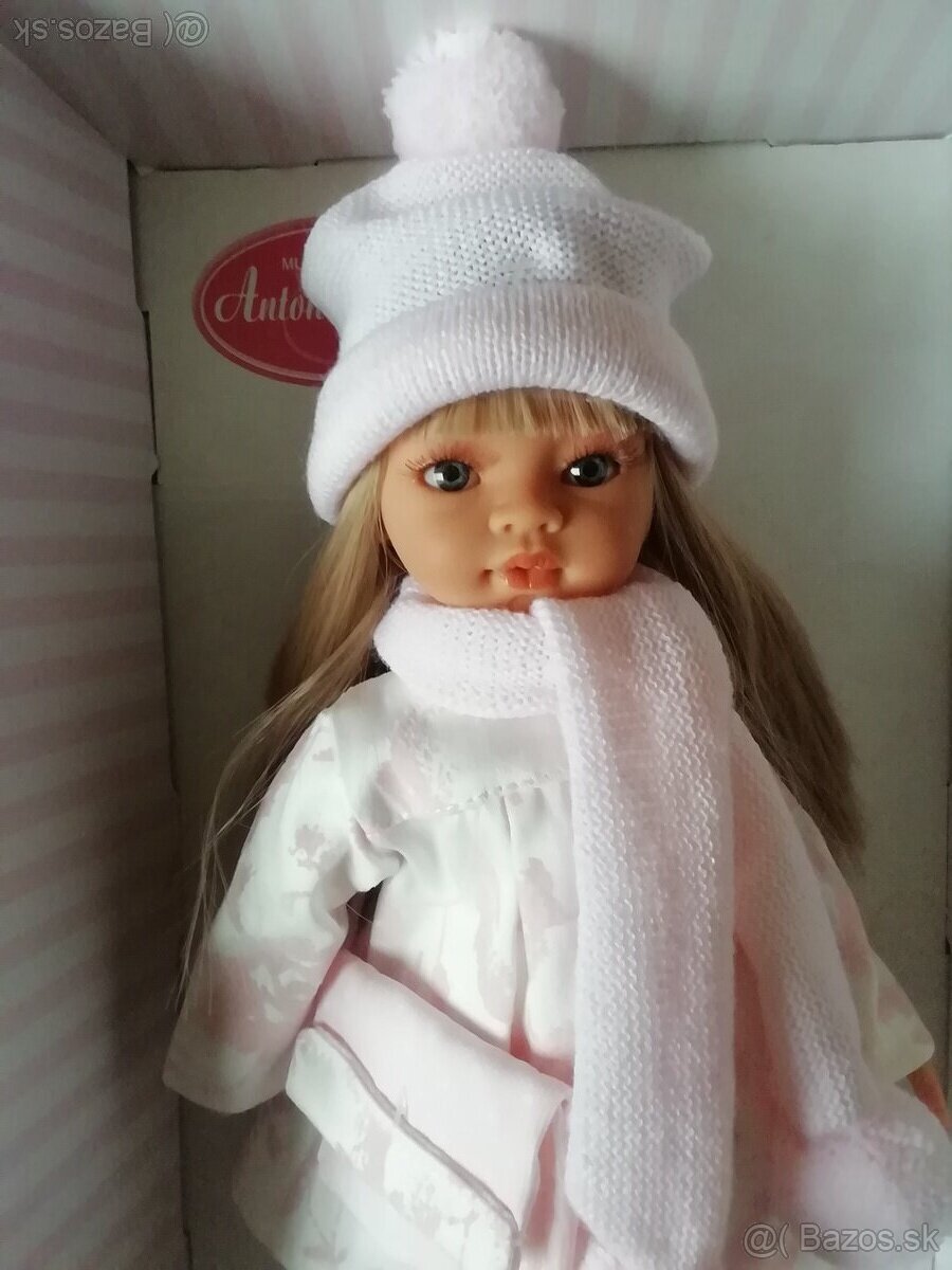 Realistická bábika stojaca vysoká 33 cm, - 12