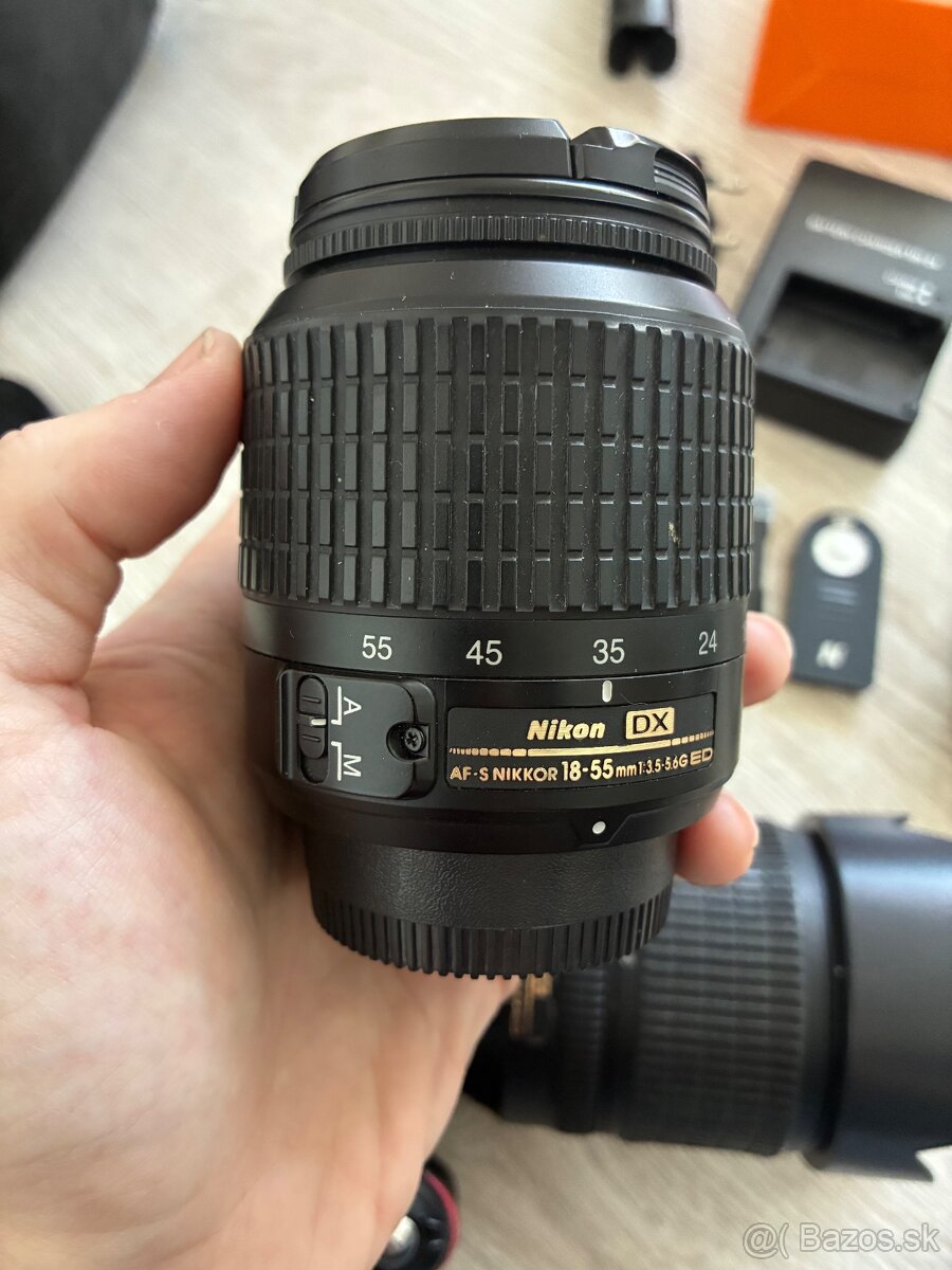 Nikon D3200 + dva objektívy , brašna, bohatá výbava - 12