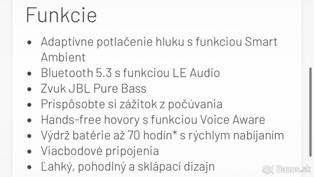 Slúchadlá JBL Live 670 NC - 12