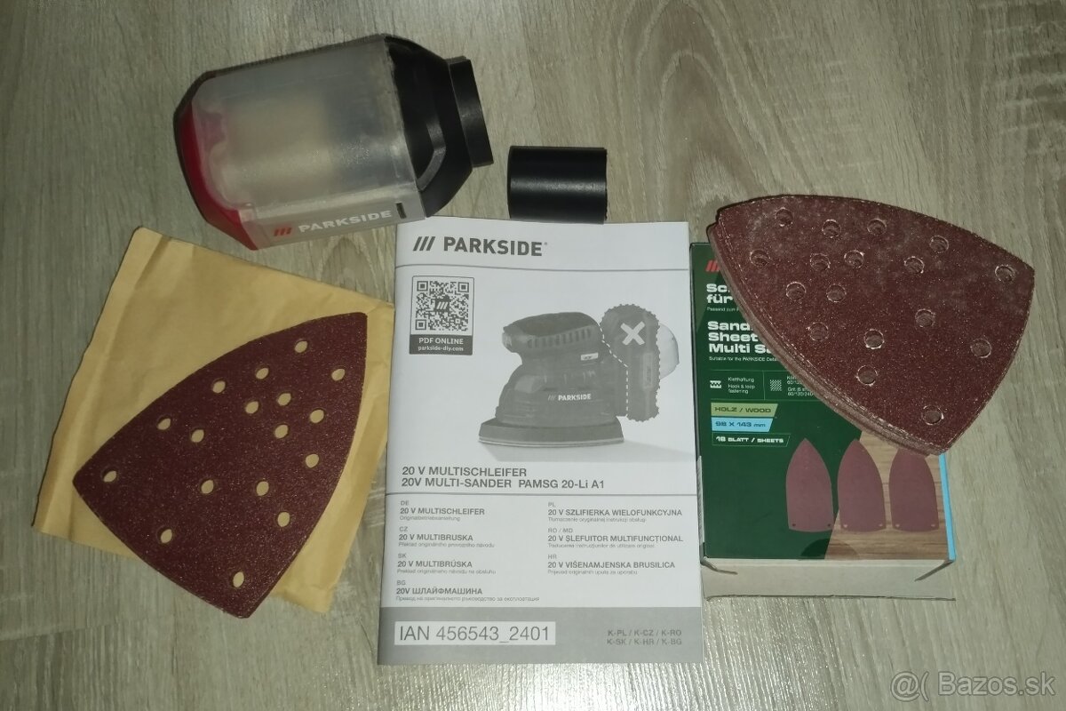 Parkside PAMSG 20-Li A1 - 12