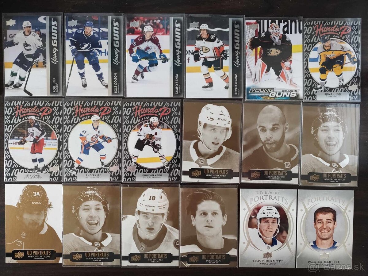 Predám kartičky NHL novšie ročníky (MVP,UD series) - 12