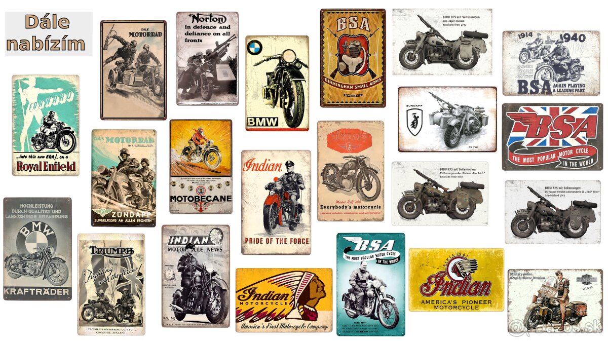 plechová cedule: Na stráž - válečná propaganda 1940 - 12