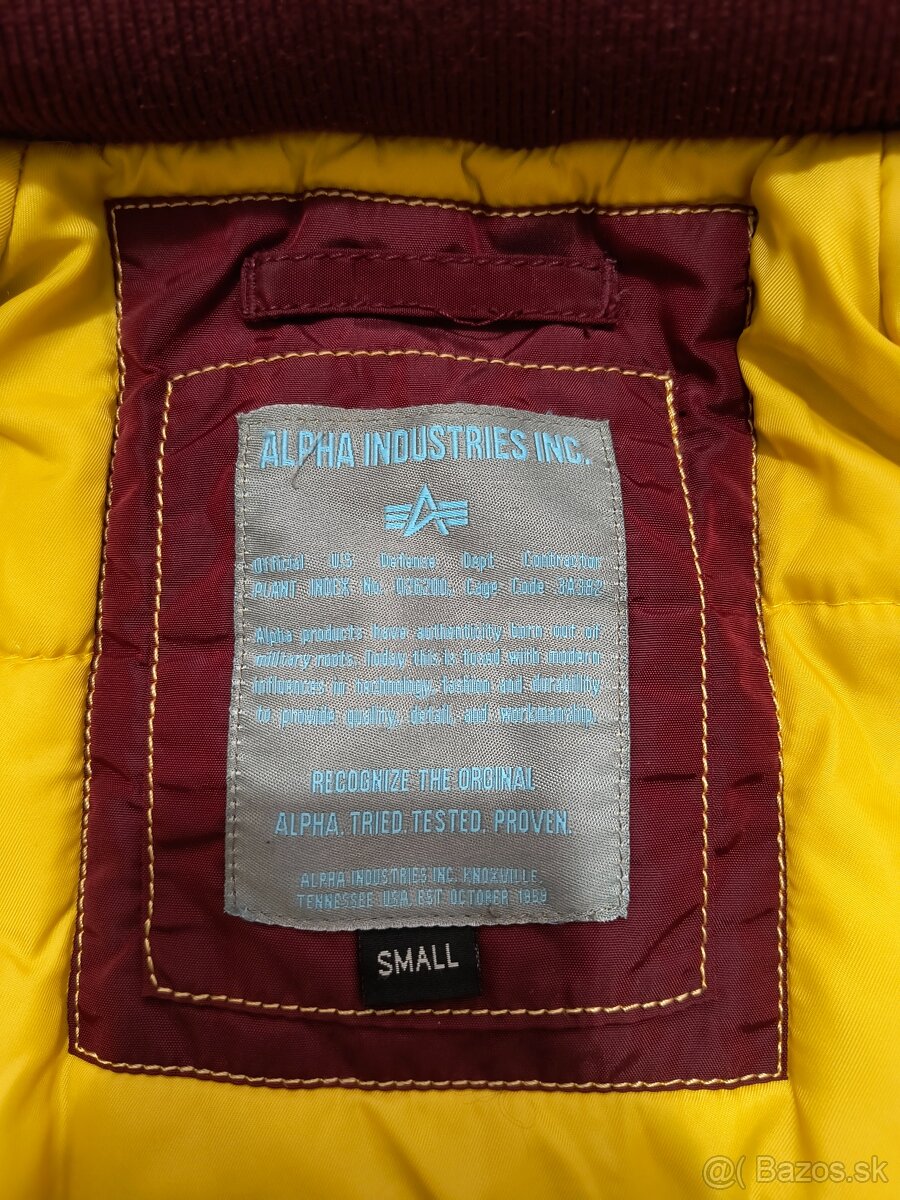 Predám dámsku parku Alpha Industries - 12