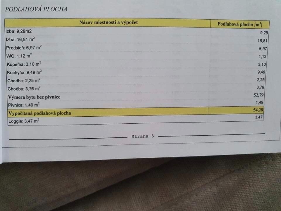 Real - H,s.r.o. ponúka na predaj 2 izbový byt Hraničná ulica - 12