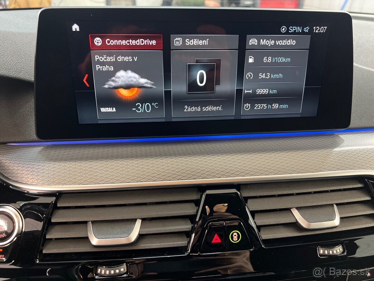 Bmw 5 G30 XDrive,,ČR,automat,M Paket,4x4 520d - 12